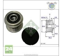 Puleggia alternatore ruota libera Ina per GENESIS GV70 G80 G70 HYUNDAI SANTA FE