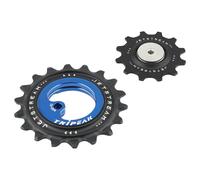 Puleggia cambio Tripeak 12-18 denti ceramica 12x2v. Sram AXS Red e Force e1 blu