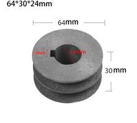 Puleggia Cinghia a V 1 Pz Dia 50mm-100 Accessorio Elettroutensile Puleggia Cingh