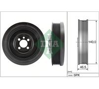Puleggia cinghia, Albero a gomiti per AUDI SEAT SKODA VW A1 A3 A4 A4 Allroad A5