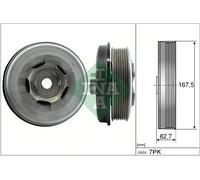 INA 544 0601 10 Puleggia cinghia albero a gomiti
