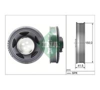 Puleggia Cinghia Albero A Gomiti Schaeffler Ina 544 0129 10 per Bmw Mini