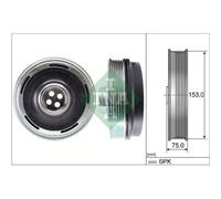 Puleggia Cinghia Albero A Gomiti Schaeffler Ina 544 0169 10 per Bmw Mini