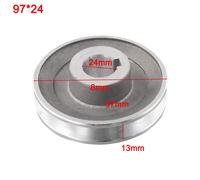 Puleggia cinghia alluminio alte prestazioni 1 pz design scanalatura singola disp