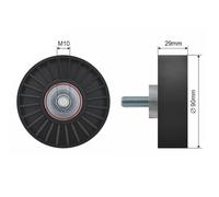 Puleggia Cinghia Scanalata Adatto A per Ford Focus 1.8DI, 1.8TDDI 1999 1.8TDCI