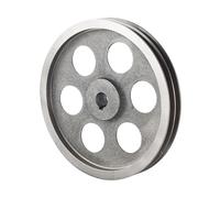 Puleggia con scanalatura, 1pc A2-250 Ruota a cinghia triangolare Tipo A Doppia Diametro esterno 250mm Accessori motore a disco in ghisa(A2-250-25)(A2 250 35)