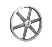 Puleggia con scanalatura, 1pc B2-450 Ruota a cinghia triangolare Tipo B Doppia Diametro esterno 450mm Disco motore in ghisa Accessori su misura(B2-450-38)(B2 450 35)