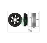 Puleggia Damper Per Ford Focus IV Galaxy Mondeo V S-Max Tourneo Transit 2011538
