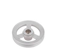 Puleggia della cinghia del motore, puleggia di distribuzione tipo V, ruota trasferimento macchina for cucire industriale, ruote, parte metallica, 1 pezzo(100mm)