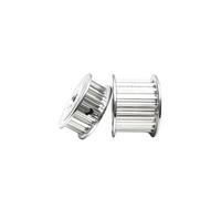 Puleggia dentata 20T 22T con foro 15mm ~ 20mm larghezza cinghia ruota sincrona di tipo AF, compatibile stampanti CNC e 3D(15mm,20TEETH 5PCS_15MM)