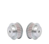 Puleggia dentata 8M-34T/35T/36T/37T Passo denti 8mm Foro di processo 12mm Puleggia in alluminio Larghezza scanalatura 27/32mm 1 pz(34T-rough hole-12 mm,1PC_27 MM)