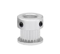 Puleggia dentata in alluminio per stampante 3D Timing Pulley 2GT2M 24Teeth 7/11mm Width Synchronous Wheel BF/K Type(K Width 7mm-Bore 6)