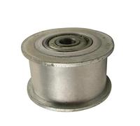 Puleggia dentata Puleggia a 20 denti Tipo 5M, Alesaggio 5/6/7/8/10/12/15mm, Larghezza 16/21/27mm, HTD5M Tendicinghia Larghezza Cuscinetto Produzione di precisione(Width 16mm,Bore 10mm)