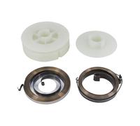 Puleggia di avviamento facile for motosega elettrica da 3 pezzi con 2 molle adatta for pezzi di ricambio 4500 5200 5800 45cc 52cc 58cc