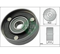 Puleggia di deviazione/guida, cinghia Poly-V INA 532 0567 10 per Q7 4.2 2006-