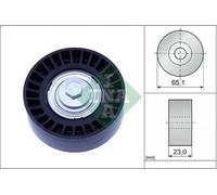 Puleggia di deviazione/guida, cinghia Poly-V INA 532 0882 10 per MITO 0.9 2013-