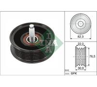 Puleggia di deviazione/guida, cinghia Poly-V INA 532 0922 10 per XJ 2 2012-2019