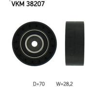Puleggia di rinvio/guida, cinghia trapezoidale SKF VKM 38207