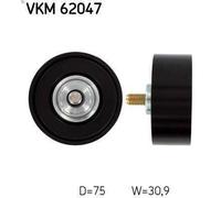 Puleggia di deviazione/guida, cinghia Poly-V SKF VKM 62047