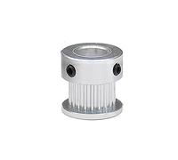 Puleggia di distribuzione, GT2 20 denti foro 4/5/6/6,35/8 mm, alluminio 2GT adatto for cinghia sincrona aperta GT2-6/10, tipo K(For Belt Width 10mm,Bore 4mm)