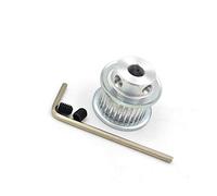 Puleggia di distribuzione, ingranaggi, GT 25 denti 2GT, foro 5/6/6,35/7/8 mm, for cinghia sincrona aperta GT2, larghezza 6 mm/10, piccolo gioco 25T, dimensioni precise(Width 6mm,Bore 6.35mm)