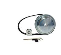 Puleggia di distribuzione, ingranaggi, Kit cinghia HTD3M 3:1 60 denti 20 Interasse albero 80 mm Anello chiuso + Lunghezza 285 Larghezza 15, dimensioni precise(20t Bore 6mm,60T Bore 12.7mm)