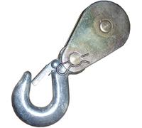 PULEGGIA DI RINVIO 1T CON GANCIO PER AGANO, 15,5x5,5x2cm
