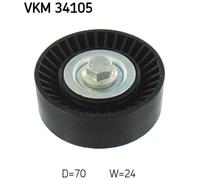 Puleggia di rinvio/guida, cinghia trapezoidale SKF VKM 34105