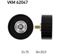 Puleggia di rinvio/guida, cinghia trapezoidale SKF VKM 62047