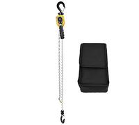 Puleggia di Sollevamento con Blocco a Leva, Ruota di 360 Gradi a Cricchetto per Paranco a Leva da 500 Kg Puleggia per Paranco a Catena Mini Estrattore a Catena a Leva per Officine