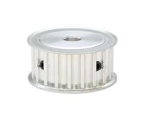 Puleggia di trasmissione 38T 1 pz. Passo 8M 8 mm Ruote puleggia in lega piatte su entrambi i lati Larghezza cinghia 15/20 mm Foro 19-40 mm 8M 38 denti(40x12x3.3 mm,1pc Belt width 20 mm)