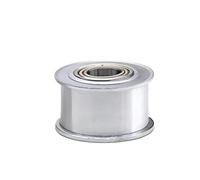 Puleggia di trasmissione a cinghia di distribuzione Ruota Tenditrice Pazza Con Doppio Cuscinetto, 40 Denti, Guida Sincrona 5M(Toothless AF16 Bore 15)