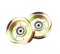 Puleggia folle di ricambio in zinco per tosaerba con costruzione e misura precisa per numero di parte 531177968 per migliorare la tensione della cinghia e l'efficienza di falciatura