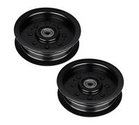 Puleggia folle di ricambio per tosaerba, struttura in plastica resistente e metallo per una trasmissione di potenza fluida, compatibile con Husqvarna TS342 TS343 TS348 e modelli 196104 532196104