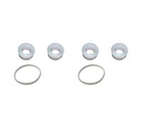 Puleggia folle per cuscinetti RCX26000 e cinghia cingolata RCX23002 per Hayward per kit di riparazione robotico per piscina con squalo tigre (6 pezzi)