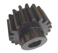 Puleggia for cinghia sincrona, ruota rotante, riduttore di ingranaggi elicoidali, ruota dentata for macchinari for il vetro, acciaio 45#, 4 denti dritti(1.5 * 2 * 2.5 * 3)