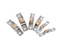 Puleggia for finestra in acciaio inossidabile, rullo for porta scorrevole in vetro, guida for vetrina, ruota silenziosa, puleggia for mobili, 7 mm, 10 mm, 12 mm(G)