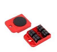 Puleggia for letto for traslochi mobili, leva rossa for oggetti pesanti, ruota universale, attrezzi for di grandi dimensioni(2pcs)