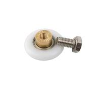Puleggia for rulli for porta doccia da 4 pezzi 20/23/25/27 mm | Solido acciaio inossidabile POM, costruzione silenziosa e scorrevole(25mm)