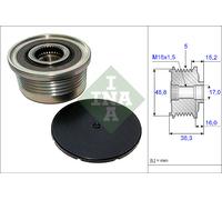 PULEGGIA FRIZIONATA ALTERNATORE PER RENAULT MASTER II NISSAN OPEL INA 535004810