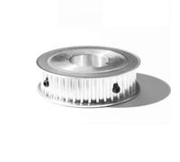 Puleggia HTD5M 30 denti, lega, foro 6-28mm, CNC stampante 3D | Compatibile con cinghie HTD5M da 15mm o 20mm; include 2 grani M5. Lega di precisione per CNC,(15mm,Bore 16mm)