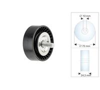 PULEGGIA IDLER CINGHIA TRASPARENTE COMPATIBILE CON DODGE CALIBER 07- Compatibile con JEEP COMPASS 07- RRK-CH-004