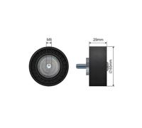NTY RNK-AR-014 Galoppino guidacinghia, cinghia Poly-V
