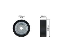Rullo tenditore cinghia trapezoidale RNK-VW-013 NTY per SKODA AUDI VW SEAT