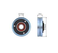NTY Rullo tenditore cinghia trapezoidale RNK-AU-071 Poly‑V per VW e Audi