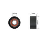 Puleggia Idler V-Belt Per BMW 1 E81 E82 E88 3 E90 E91 E92 E93 04-
