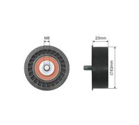 Rullo tenditore cinghia distribuzione RNK-PL-019 NTY per OPEL SAAB CHEVROLET