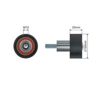 NTY RNK-VW-040 Galoppino/Guidacinghia, Cinghia dentata per AUDI,SEAT,SKODA,VW