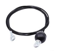 Puleggia in acciaio rivestito in plastica da 5 mm per un funzionamento fluido a basso rumore su sistemi di esercizi basati su cavi (8 metri)