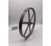 PULEGGIA IN ALLUMINIO DIAMETRO 400mm - FORO 16mm- 2 GOLE - SEZIONE A